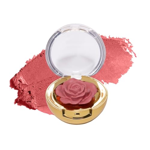 Winky Lux Cheeky Rose Cream Blush - Smooth, Blendable Color with Vitamin E - Pink Tea Time