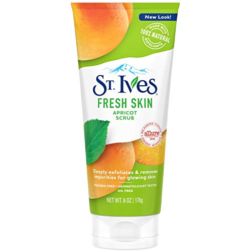 St. Ives Body Scrub - Exfoliates for Radiant Skin, Packed with Apricot Antioxidants - 3x6oz