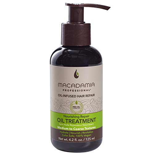 Macadamia Professional Hair Treatment Oil - Nourishing Repair, UV Protection - 4.2oz