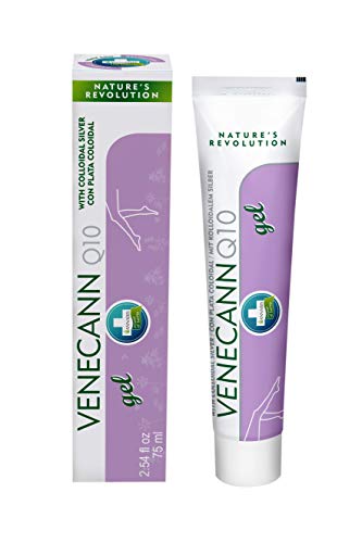 Annabis VENECANN Q10 Vegan Leg Gel - Relieves Varicose & Spider Veins, Improves Circulation - 200ml