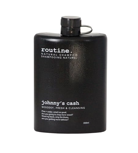 Routine Johnny's Cash Natural Shampoo - Cedarwood & Pine, Vegan, Color Safe - 350ml