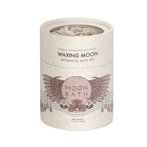 Moon Bath Botanical Bath Tea - Nourishing Herbal Soak for Strength & Vitality, 2 Baths