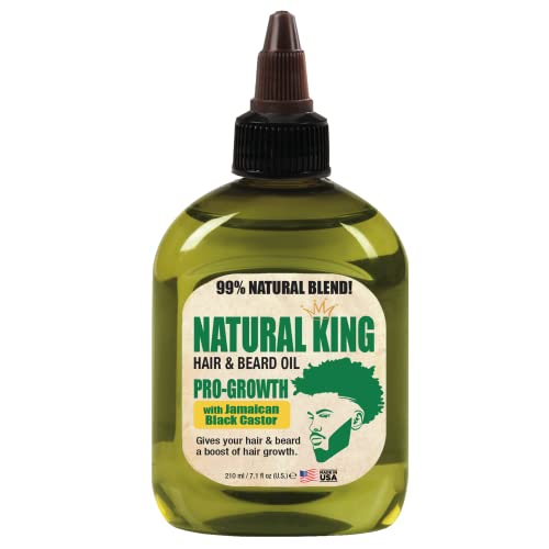 SFC Natural King Beard Oil - Promotes Healthy Growth, 99% Natural Ingredients - 7.1 oz