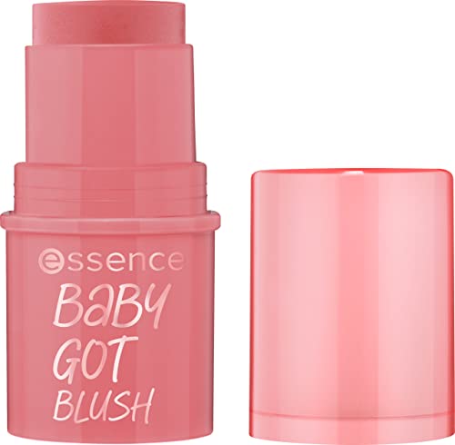 essence Baby Got Blush Stick - Easy Application, Vegan, Paraben-Free - Rosé All Day, 30g