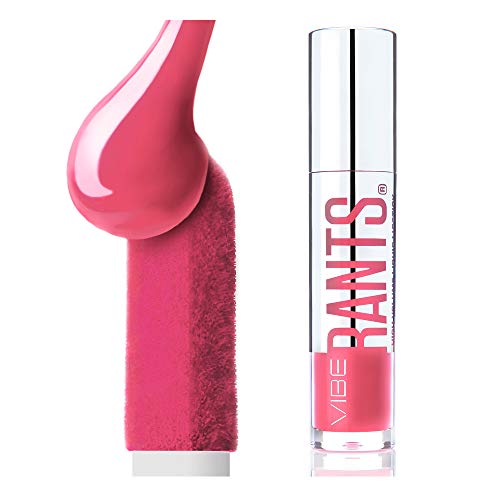 Vibe RANTS Liquid Matte Lipstick - Long Lasting Hydration, Rich Pigments - Rambunctious Ruby