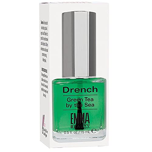 EMMA Beauty Drench Cuticle Oil - Nourishes, Hydrates & Revitalizes - Green Tea, 0.5 fl. oz.