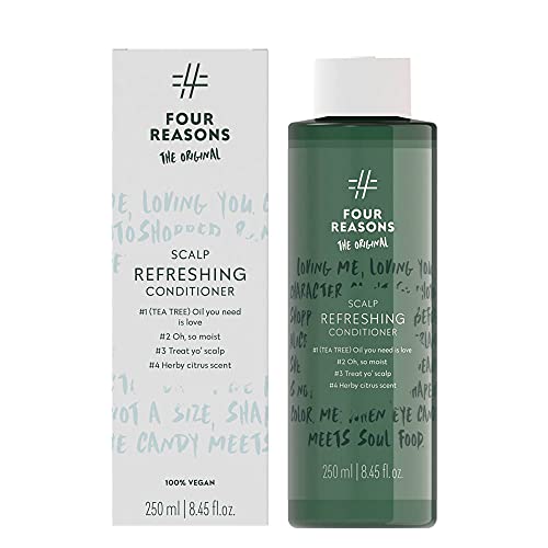 Four Reasons Scalp Refreshing Conditioner - Nourishing, Anti-Itch Tea Tree Oil - 8.45 fl. oz