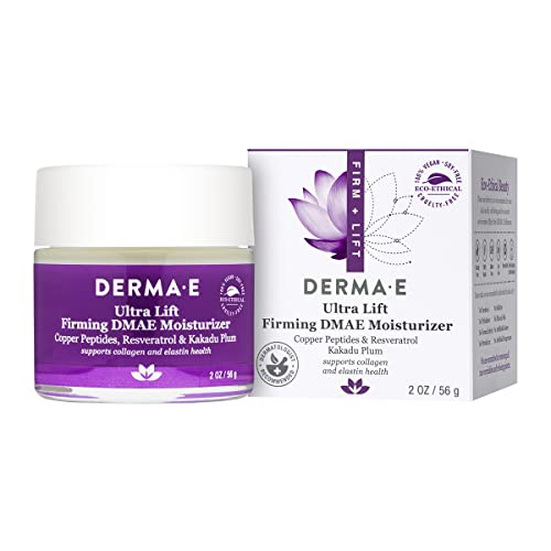 Derma E Firming DMAE Moisturizer - Supports Collagen, Copper Peptides & Kakadu Plum - 2oz