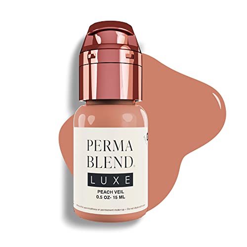 Perma Blend Luxe Lip & Cheek Stain - Vibrant Soft Peach, Vegan & Cruelty-Free - 0.5oz