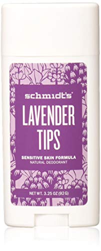 Schmidt's Natural Deodorant - Odor Neutralizer, Lavender Essential Oil, Vegan - 3.25oz