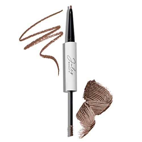 Julep Brow 101 Sculpting Pencil & Tinted Gel - Precision Color, Cruelty-Free, Medium Brown