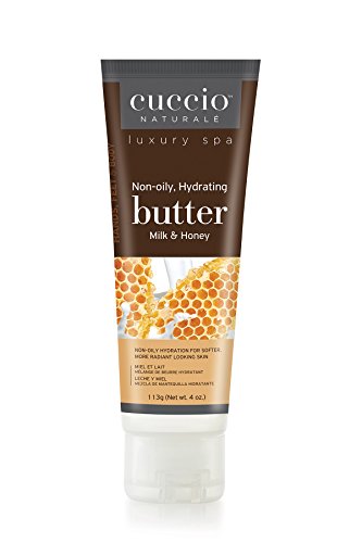 Cuccio Naturale Body Cream - Deep Hydration, Nourishing Milk & Honey - 4 Oz