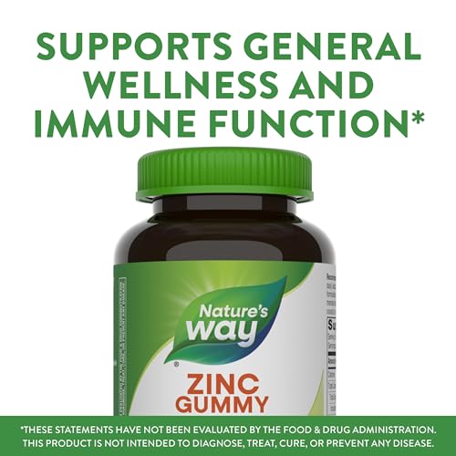 Zinc Gummies | Daily Immune Support, 100% Daily Value Zinc, Mixed Berry Flavor, 120 Count