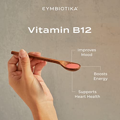 CYMBIOTIKA CoQ10 & B12 + D3 + K2 Supplement - Boosts Energy, Mood & Immunity Support - 2oz