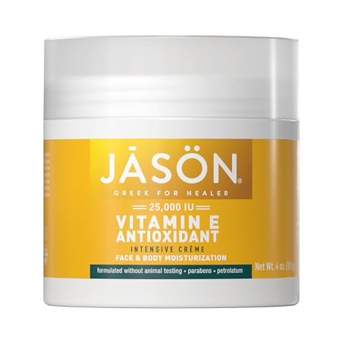 JASON Moisturizer - Nourishing Vitamin E & Avocado Oil for Radiant Skin - 4oz