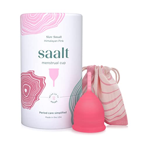 Saalt Menstrual Cup - Comfortable, Medical-Grade Silicone, Reusable - 12 Hour Wear, Made in USA