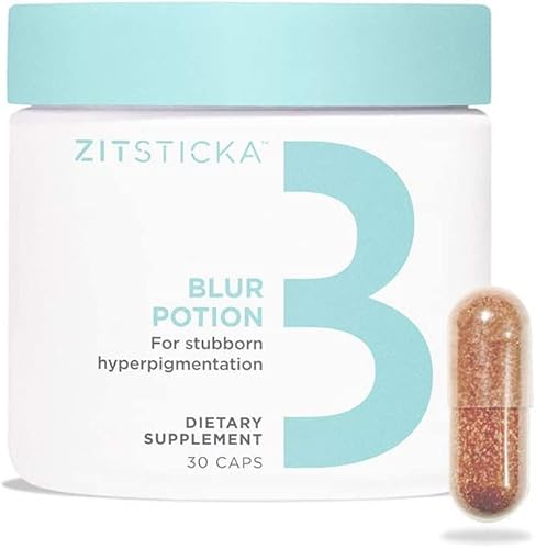 ZitSticka Blur Potion™ Vitamin Supplement - Fades Dark Spots, Boosts Skin Health - 30 Caps