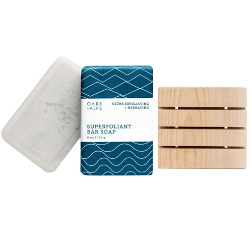 MightyNest Bath & Body Gift Set - Natural Cleansing, Nourishing Oils, Cedarwood Tray - 2 Piece