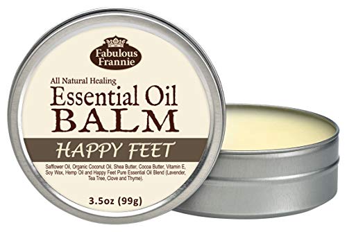 Fabulous Frannie Foot Balm - Nourishing Relief for Tired Feet, All-Natural Ingredients - 3.5oz