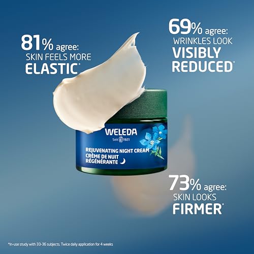 Weleda Face Moisturizer - Overnight Hydration, Vegan Ingredients, Natural - 1.0oz