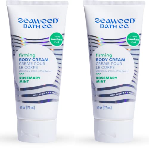 Seaweed Bath Co. Firming Body Lotion - Tones & Moisturizes, Rosemary Mint, 6oz (Pack of 2)