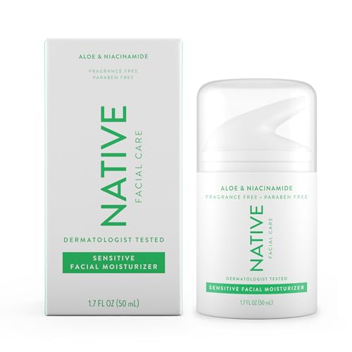 Native Moisturizer - Deep Hydration, Non-Greasy, Gentle for Sensitive Skin - 1.7 fl oz