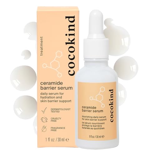 Cocokind Face Serum - Hydrating Support for All Skin Types, Fragrance Free - 1 fl oz