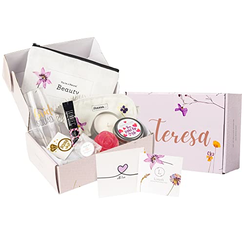 Lizush Bridesmaids Spa Gift Set - Natural Relaxation, Cruelty-Free, 8 Piece Collection