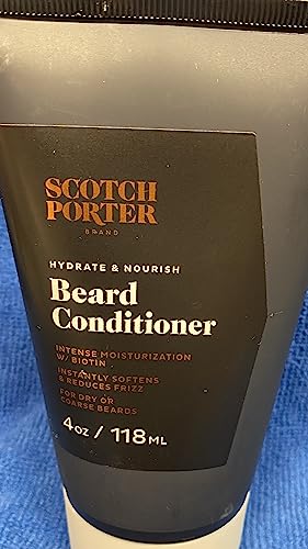 Nourishing Beard Conditioner - Hydrates & Softens, Sulfate & Paraben Free - Warm Spice, 4oz