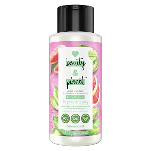 Love Beauty and Planet Conditioner - Nourishing Aloe & Pink Grapefruit, 13.5 oz