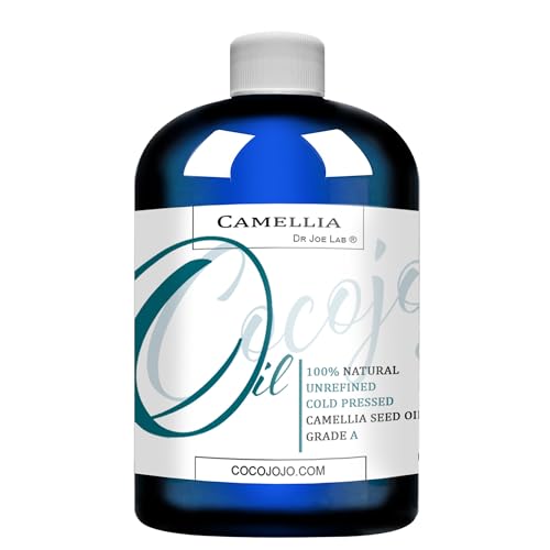 Dr Joe Lab Camellia Seed Oil - Nourishes, Hydrates, & Improves Skin and Hair Quality - 4 oz