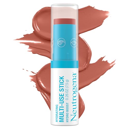 Neutrogena Hydro Boost Multi-Use Makeup Stick - Hydrating Color for Eyes, Lips & Cheeks - 0.26oz