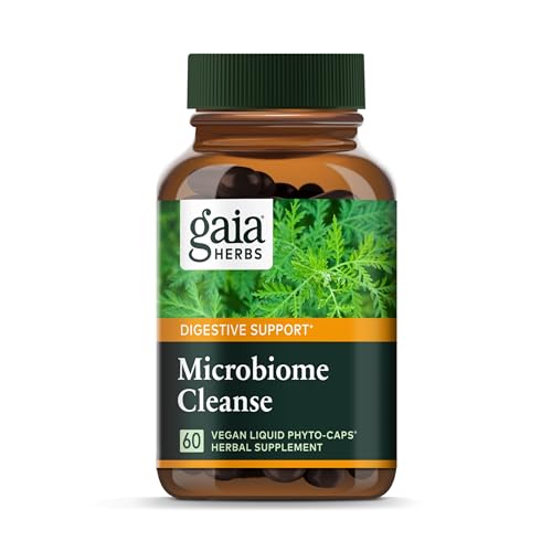 Gaia Herbs Digestive Enzyme Blend - Supports GI Balance & Digestive Health - 60 Vegan Capsules