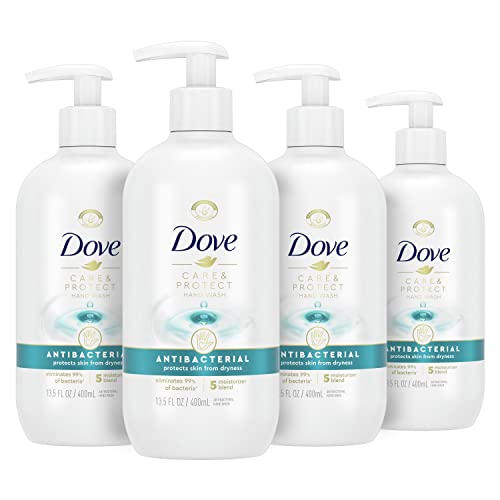 Dove Hand Wash - Nourishing Moisturizer, Sulfate & Paraben-Free Formula - 13.5 oz, 4 Count