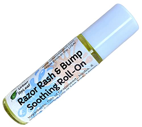 Urban ReLeaf After Shave Balm - Soothes Razor Rash & Ingrown Hair, 100% Natural - 2oz