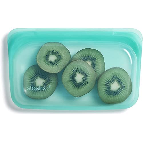 Stasher Silicone Storage Bag Set - Perfect for Snacks & Leftovers, Dishwasher Safe - 28oz & 12oz