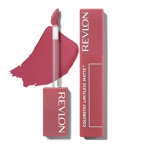 REVLON Lipstick - Longwear Matte, Vegan Formula, Moisturizing with Hyaluronic Acid - 0.17 fl oz