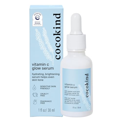 Cocokind Face Serum - Boosts Hydration, Brightens Skin Tone, NEA Accepted - 1 Fl Oz