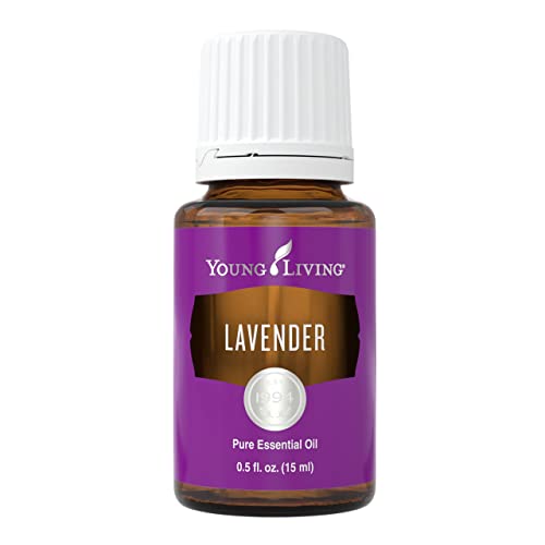 Young Living Lavender Essential Oil - Promotes Relaxation, Vegan & Gluten-Free - 15ml