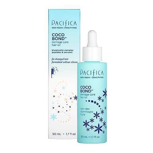 Pacifica Beauty Hair Oil - Vitamins & Peptides for Moisture Repair, Vegan, Silicone-Free - 4oz