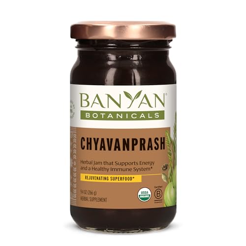 Banyan Botanicals Chyavanprash - Vitalizing Herbal Immune Support with Amla & Ashwagandha - 9.4oz