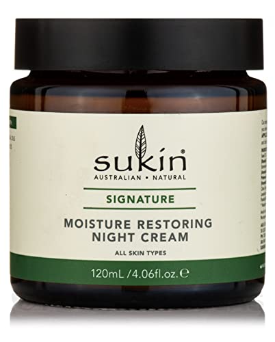 Sukin Night Cream - Deeply Hydrating, Soothing Lavender & Vanilla, Rosehip Oil - 120ml