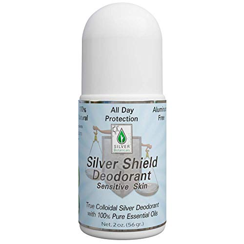 Silver Shield Deodorant - All-Natural Odor Protection, 100% Natural Ingredients, Refillable - 3oz