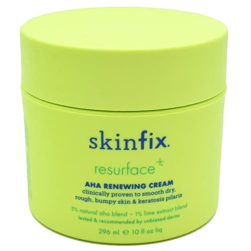 Skinfix Body Cream - Hydrating AHA Exfoliant for Smooth Skin, Vegan & Cruelty-Free - 10 oz