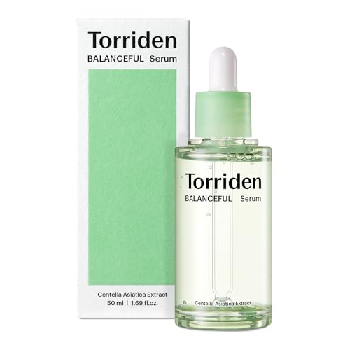 Torriden BALANCEFUL Cica Serum - Hydrates, Soothes & Balances with 5 Centella Extracts - 1.01oz