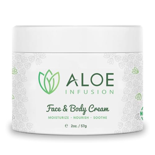 Aloe Infusion Eczema Cream - Deep Hydration, Natural Ingredients for Dry Skin Relief - 4oz