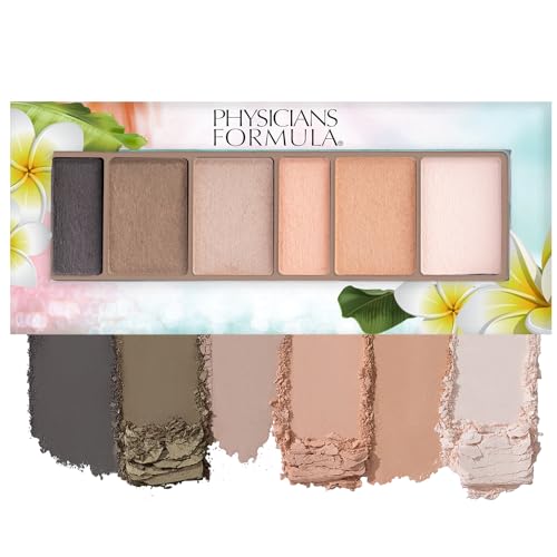 Physicians Formula Eyeshadow Palette - Nourishing Matte Color for Sensitive Skin, 12 Shades