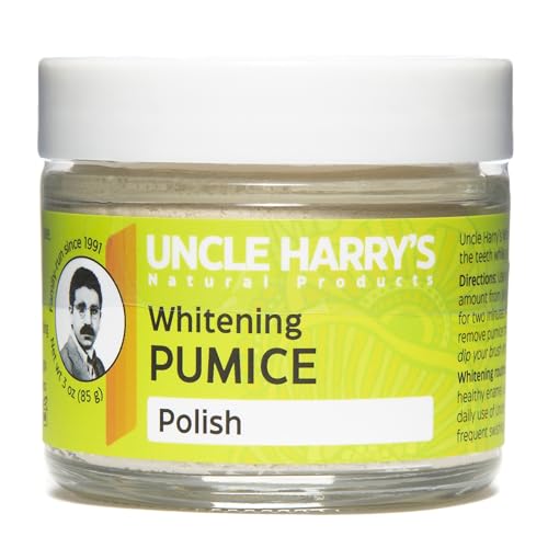 Uncle Harry's Natural Whitening Toothpaste - Fresh Spearmint, Enamel Protection, Fluoride Free - 4oz