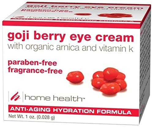 Home Health Goji Berry Eye Cream - Hydrates & Reduces Fine Lines, Paraben-Free - 1oz