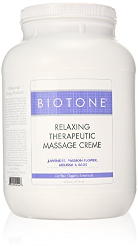 Biotone Massage Oil - Healing and Soothing, Organic Botanicals, Non-Greasy - 1 Gallon